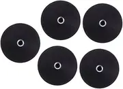 DONFAMDS 5Pcs Rubber Coated Magnetic Base for LED Spotlight Mounting Durable Holder with Strong Grip for Car Roof Scratch Design for Secure Installation