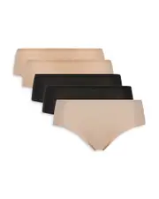 Chantelle Soft Stretch One-Size Hipsters, Set of 5
