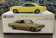 371111 HOLDEN HK MONARO GTS 327 WARWICK YELLOW 1:18 SCALE DIE CAST MODEL CAR