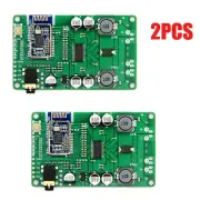 2 X TWS Bluetooth 5.0 Power Amplifier Board 30W/20W Mono Stereo Audio Module AUX