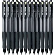Uni-Ball SN-100 Laknock Retractable Ballpoint Pen Broad 1.4mm (Black) [Box 12]