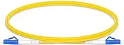 LC/UPC-LC/UPC simplex Single Mode OS2 Fiber Optic Jumper -2.0mm PVC (OFNR) (15m)