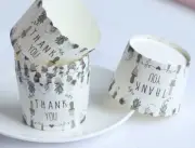 Paper Cupcake Cup Muffin Baking Cups Cases Letters 25pcs