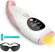Laser Hair Removal for Women and Men without Pain at Home Use Long-Lasting Reduc