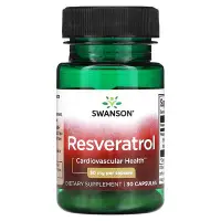 在飛比找iHerb優惠-[iHerb] Swanson 白藜蘆醇，50 微克，30 