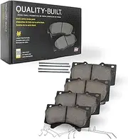 [Quality-Built] Black Series Ceramic Front Brake Pads (1003-0934C) Compatible with Ford Expedition 2006-2003, Lincoln Navigator 2006-2003