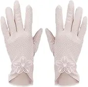 [Generic] UV Blocking Gloves | UV Light Gloves,Non-Slip, Touchscreen, Breathable Dry Fast Full Finger Sun Gloves for Men, Hot Weather Sports Hand Protection