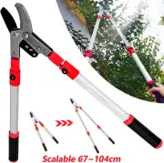 Telescopic 27" to 40" Tree Branch Pruner Extending Gardening Branch Anvil Lopper