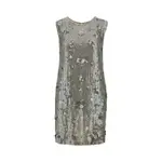 [P.A.R.O.S.H.] P. A.R. O.S. H. 'Glow' sequinned mini dress Woman M M Grey