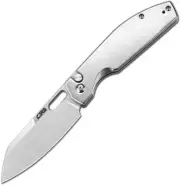 CJRB Ekko Button Lock. Stonewash finish AR-RPM9 stainless blade. Stonewash fi...