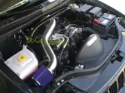 Black Blue Long Air Intake Kit For 05-10 Jeep Grand Cherokee Commander 3.7L V6
