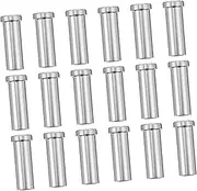 IWOWHERO Stainless Steel Wire Rope Sleeves DIY Wire Rope Protector 50pcs Cable Railing Kit Weatherproof