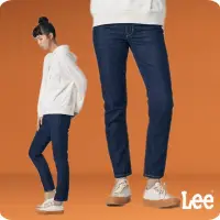 在飛比找momo購物網優惠-【Lee 官方旗艦】女裝 牛仔褲 / 401 中腰標準小直筒