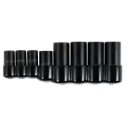 8Pcs Tap Holder Socket Kit 1/4 Inch and 3/8 Inch Drive Tap Socket Adapter Set