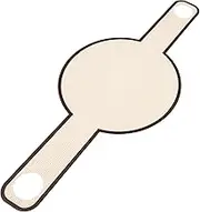 1pc Glass Fiber Baking Mat with Long Handles Non-Stick Dough Transfer Mat for Easy Baking High Low Temperature Resistant Kitchen Tool Brown