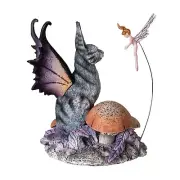 PT Amy Brown Designer Fairies "Curious Encounter" Fairy Cat Figure