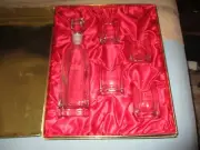 Engraved Scotch Decanter and Glass Gift Set, 2 Glasses