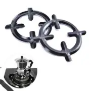 Stove Gas Ring Pot Reducer Trivet Burner Grate Rack Coffee Stand Iron Woks New
