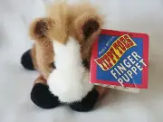 Mary Meyer Finger Puppet Plush Horse Tippy Toes Clip-Clop Vintage with Tags