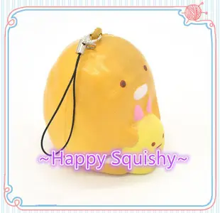 ~Happy Squishy~ 稀有又漂亮的慢回彈 角落生物 Squishy /減壓玩具/軟軟 (炸豬排款)