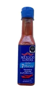 5-Pack Mexico Lindo Salsa 7 Mares 150ml/5oz 7 Seas Hot Sauce