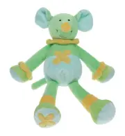 NEW Children super soft plush toy MOUSE 23cm gorgeous Baby BOY or Baby GIRL Gift