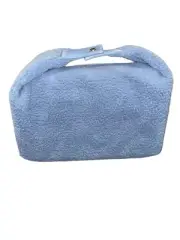 NEW Ulta Beauty Blue Makeup Cosmetic Pouch Toiletry Travel Bag