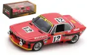Spark 43SPA1974 BMW 3.0 CSI #12 'Luigi Racing' Winner Spa 24hr 1974 - 1/43 Scale