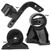 Engine Motor Mounts 3PCS Set for Mitsubishi Galant 92-89 L4-2.0L Base FWD (for: Mitsubishi)