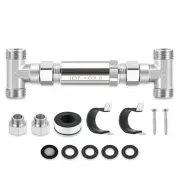 304 Stainless Steel Bypass Valve for Instant Hot Water Recirculating Pump A G...