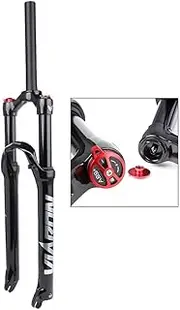 MTB Cycling Suspension Fork 26" 27.5" 29" Mountain Bike Front Forks Travel:120mm Black, Silver Label