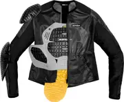 Spidi Base-1, protector jacket level-1 , color: Black , size: S