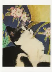 Postcard Anne Robinson "Snooky" (Cat) Unused MINT
