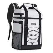 Cooler Backpack, 36 Cans Multifunctional Leakproof Cooler Backpack with Padded