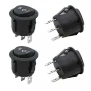 Panel Mountable Momentary Rocker Switch 3 Pin 3 Position 6A 250VAC/10A 125VAC
