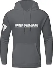 [FlekmanArt] Hoodies for Men Long Sleeve Drawstring Sweatshirt Soild Color Geometric Texture Pullover Tops Trendy Hoodies