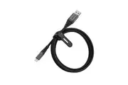 OtterBox Lightning MFI-Certified to USB-A 1M Charging Cable For Apple iPhone BLK