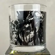 Bandai Monster Hunter Teostra Kanji Ink Drinking Glass Kuji Prize Japan Import