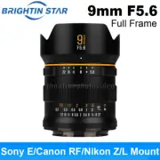Brightin Star 9mm F5.6 Full Frame Lens For Sony E Canon RF Nikon Z Leica L mount