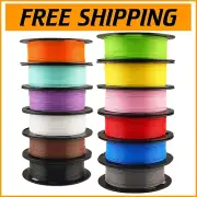 High-Compatibility 1.75mm PLA Filament Set - 12 Colors, Tangle-Free & Durable