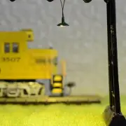 20Pcs OO / HO scale Ceiling Lamps Model Railway Model wall Lamp street light
