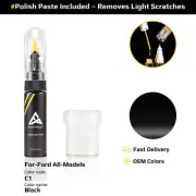 Touch Up Paint For Ford All Models C1 Black With Polish Paste