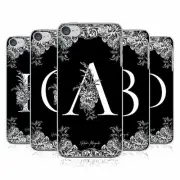 OFFICIAL NATURE MAGICK B & W MONOGRAM FLOWERS 1 CASE FOR APPLE iPOD TOUCH MP3