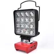 Portable LED Work Light for Milwaukee M18 18V Battery 38W Cordless Flood Lights