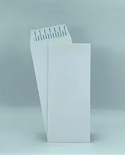 Cashier Depot No.10 Policy Envelopes (Open End), 4 1/8" x 9 1/2", White, Premium 24lb. Paper, Gum Flap, 500/Box