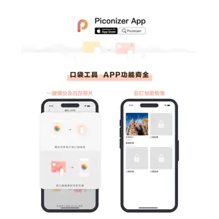 Maktar 口袋相簿四代 Piconizer4 512G 玫瑰金/太空灰 送保護套＆轉接頭