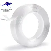 Heavy Duty Double Sided Mounting Tape, 1" X 120", Traceless and Removable Nano A