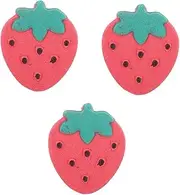 Ipetboom 3pcs Whimsical Strawberry Shower for Women Rich Foaming Bath Toy Aromatherapy Bath Ball