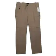 Wind River Pants Men's 36x32 Khaki Convertible Cargo Utility Short Outdoor Gorp