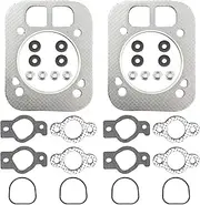 2 Pcs Head Gasket Kit Replacement for Kohler 24 841 04-S, 24 841 03S, CH25 CH26 CH730 CH740 CH750 CV730 CV732 CH742 CV25 CV26 CV724 CV730 Engines, Cylinder Head Gasket Kits